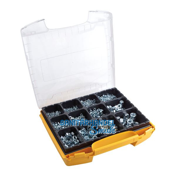 SCH-Sortimentskoffer Sechskant-Muttern DIN934