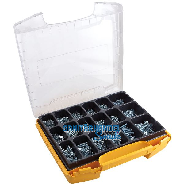 SCH-Sortimentskoffer Gewindesenkschrauben PH-KS verzinkt DIN965A