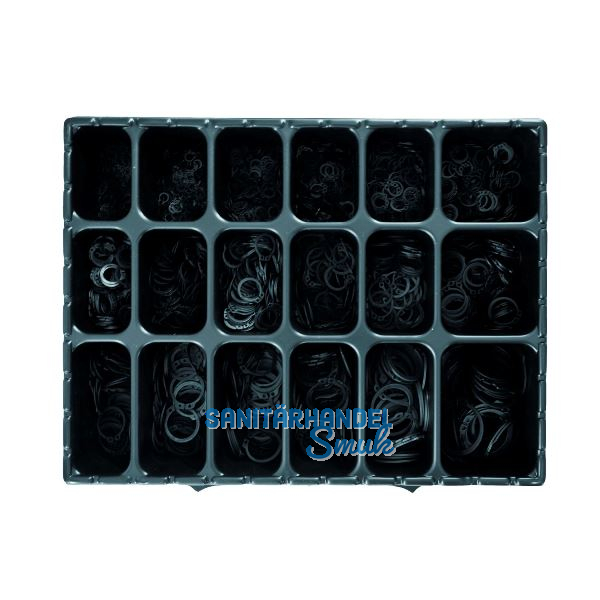 SCH-Sortimentskoffer Sicherungsringe Federstahl phosphatiert DIN471