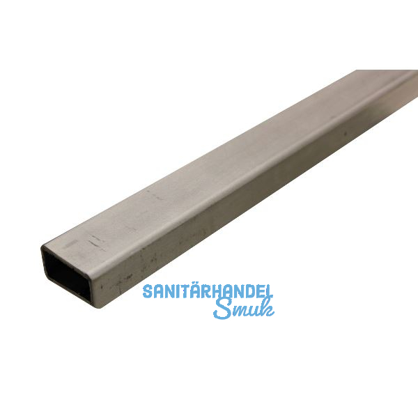 Edelstahl - Rechteckrohr 1.4301, ungeschliffen 30/20/2 mm