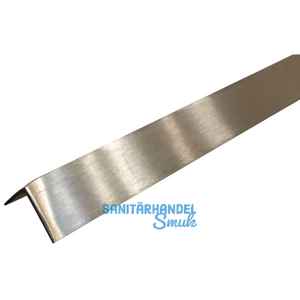 Edelstahl - Winkel 1.4301, geschliffen K240 20/20/3 mm