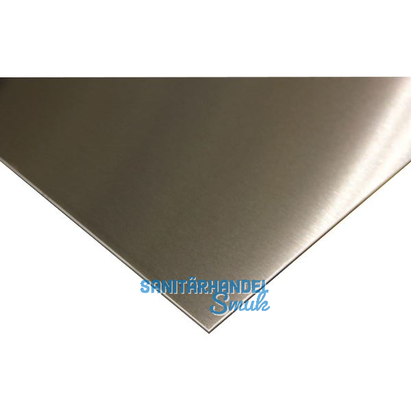 Edelstahl - Blech 1.4301, geschliffen K240 2000/1000/0,8 mm