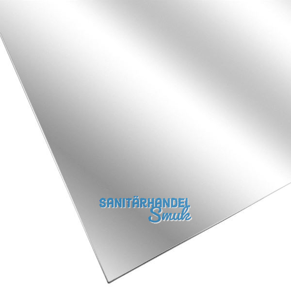 Edelstahl - Blech 1.4301, blank gegl�ht 2R (gl�nzend) + Folie 2000/1000/1 mm