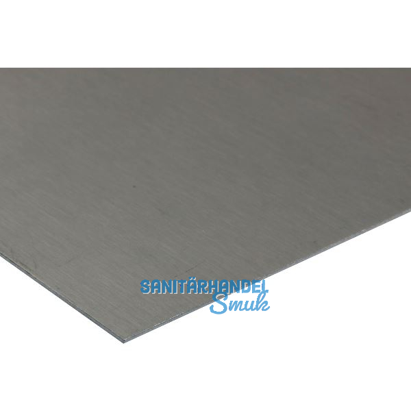 Aluminiumblech AlMg1 Novelis SSL finish - Edelstahloptik 2500/1250/1,5 mm