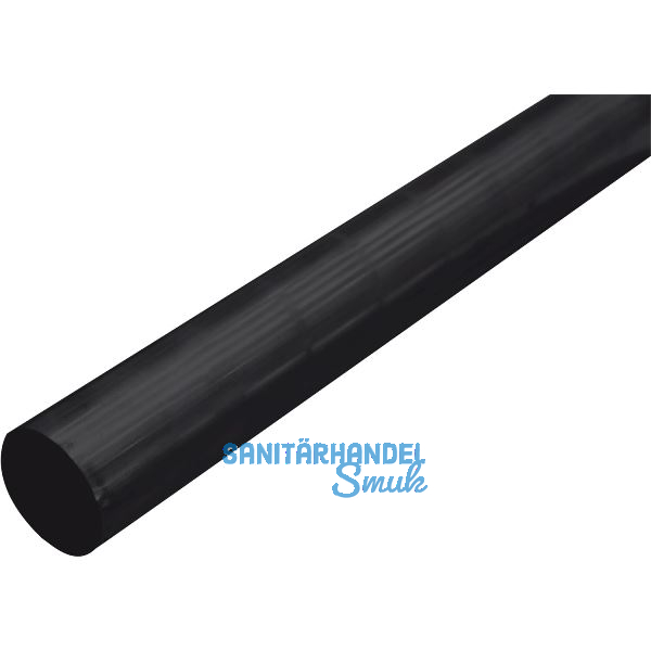 Aluminium Rundstange AlMgSi0,5 Eloxiert E6/C35 15mm, schwarz