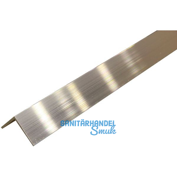 Aluminium Winkel AlMgSi0,5 (6060) T66 (F22), gleichschenkelig 40/40/2 mm