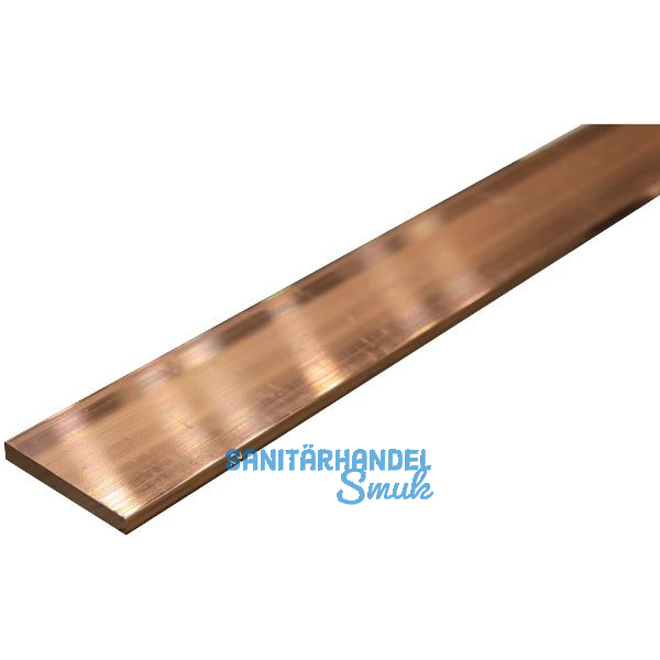 Kupfer Flachstange E-CU F25 30/10 mm