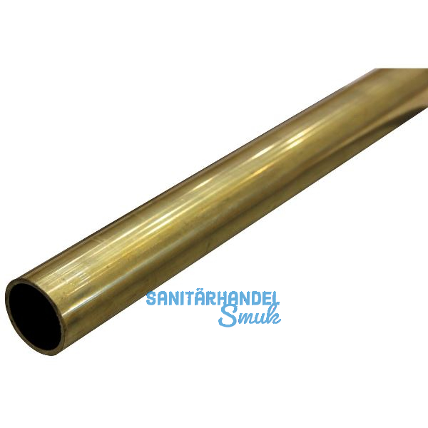 Messing Rundrohr MS63 40/2 mm