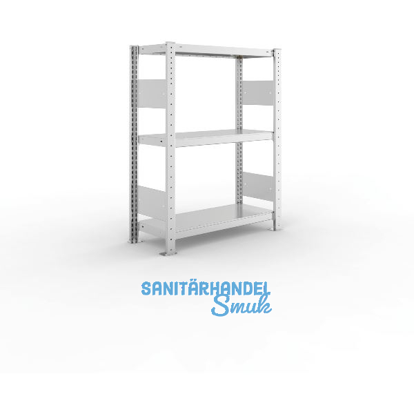 META Steck-Grundregal 1025 x 750 x 300 mm 3 Fachb�den 100 kg