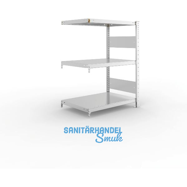 META Steck-Anbauregal 1025 x 750 x 500 mm 3 Fachb�den 100 kg