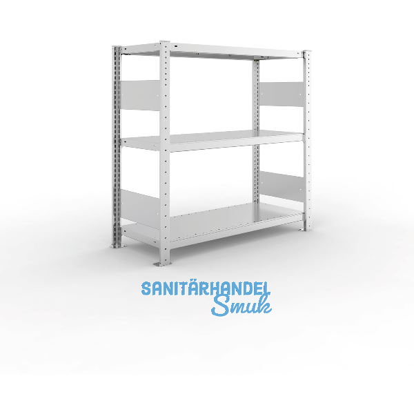 META Steck-Grundregal 1025 x 1000 x 400 mm 3 Fachb�den 150 kg