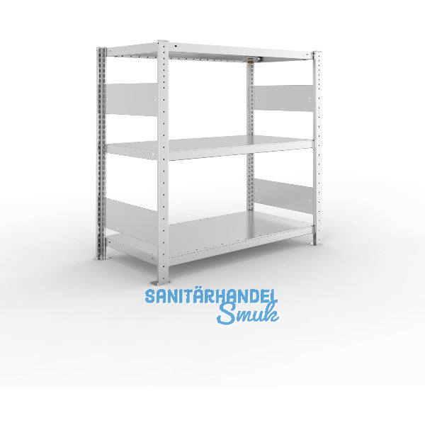 META Steck-Grundregal 1025 x 1000 x 500 mm 3 Fachb�den 150 kg