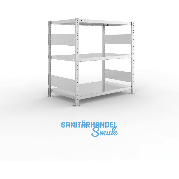 META Steck-Grundregal 1025 x 1000 x 600 mm 3 Fachb�den 150 kg