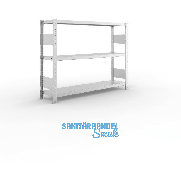 META Steck-Grundregal 1025 x 1300 x 300 mm 3 Fachb�den 230 kg