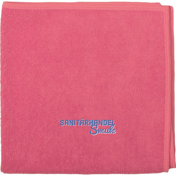 Microfasertuch Rainbow f�r universelle Reinigung 40 x 40 cm Farbe rot