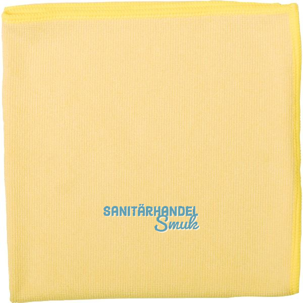 Microfasertuch Rainbow f�r universelle Reinigung 40 x 40 cm Farbe gelb