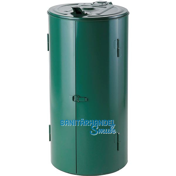 Wertstoffsammler rund 120 Liter gr�n