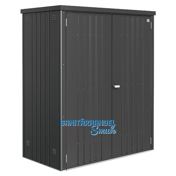 BIOHORT Ger�teschrank 150 dunkelgrau-metall
