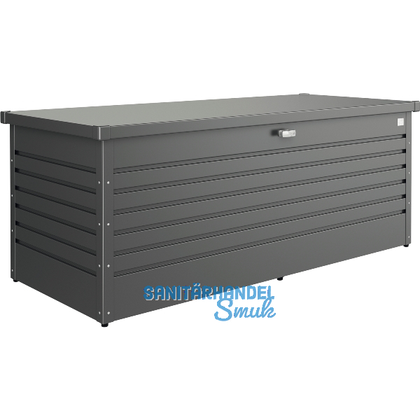 BIOHORT Gartenbox FreizeitBox 180 dunkelgrau-metallic