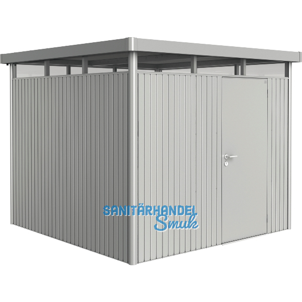 BIOHORT Ger�tehaus HighLine H4 silber-metallic