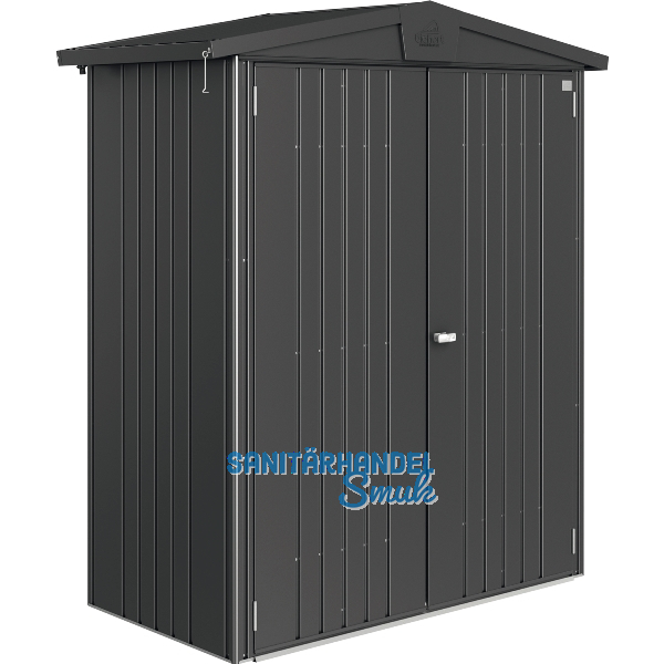 BIOHORT Ger�tehaus Europa 1 dunkelgrau-metallic