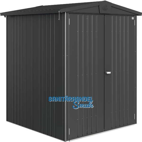 BIOHORT Ger�tehaus Europa 2 dunkelgrau-metallic