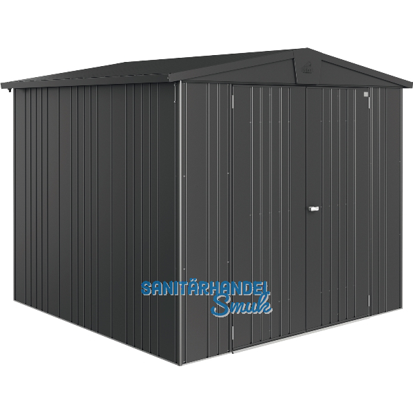 BIOHORT Ger�tehaus Europa 4 dunkelgrau-metallic