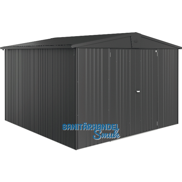 BIOHORT Ger�tehaus Europa 7 dunkelgrau-metallic