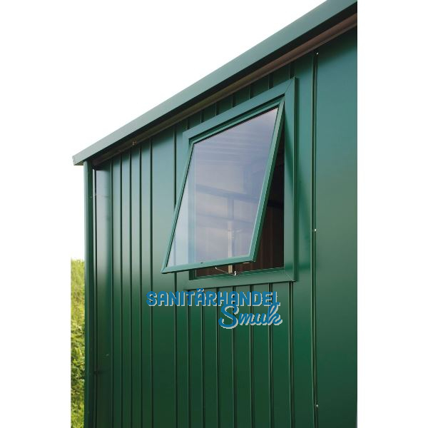 BIOHORT Fensterelement 500 x 600 mm Europa dunkelgrau-metallic