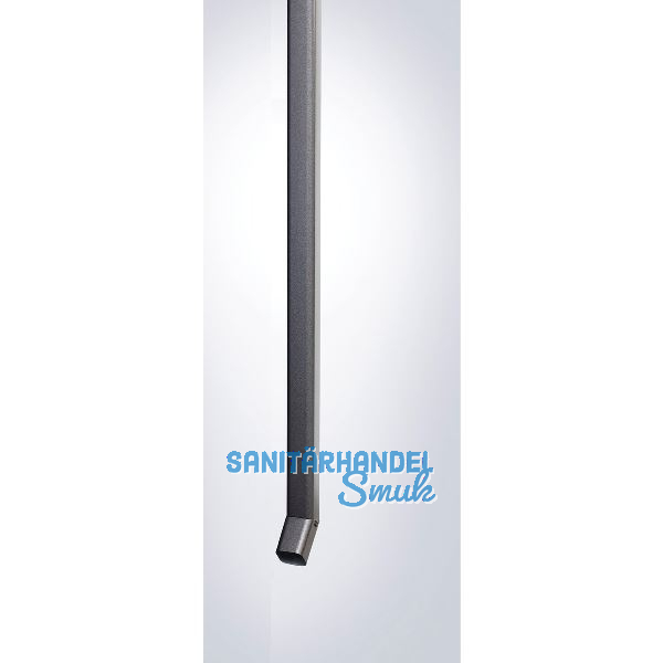 BIOHORT Regenfallrohr-Set Europa dunkelgrau-metallic