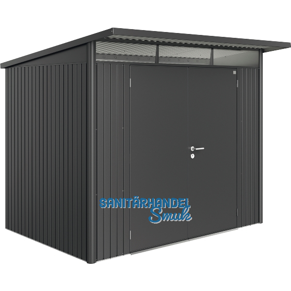 BIOHORT Ger�tehaus AvantGarde A5 dunkelgrau-metallic Doppelt�r