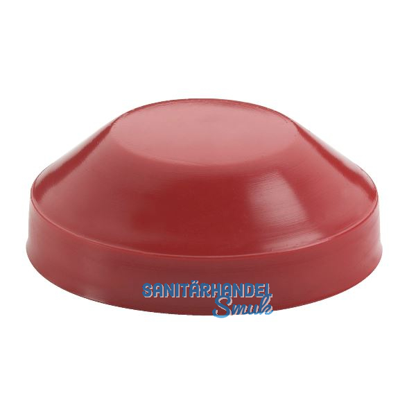 D�RNER + HELMER Achsendkappen 20 mm Kunststoff rot
