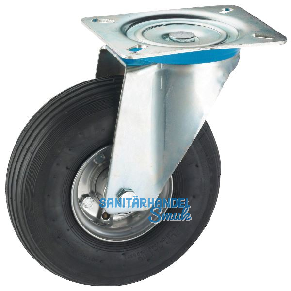 D�RNER + HELMER Lenkrolle Luftreifen 260 mm 200 kg