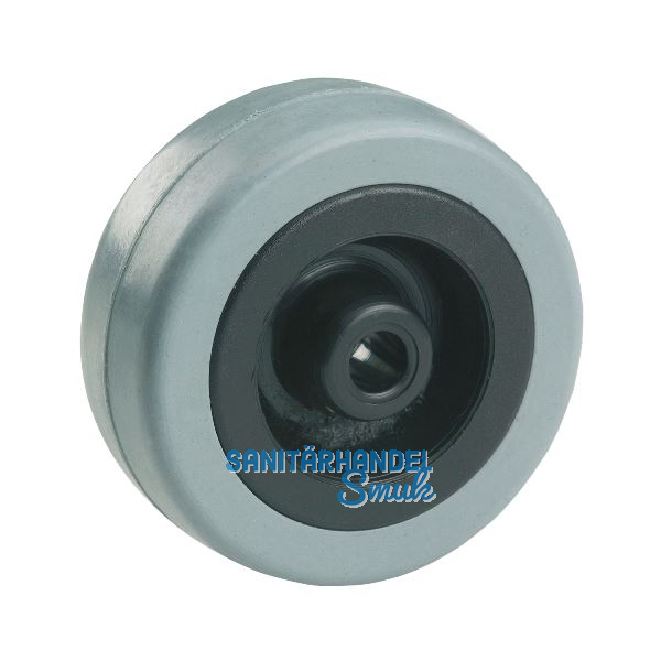 D�RNER + HELMER Rad Gummi Kunststoff-Felge 50 mm 50 kg