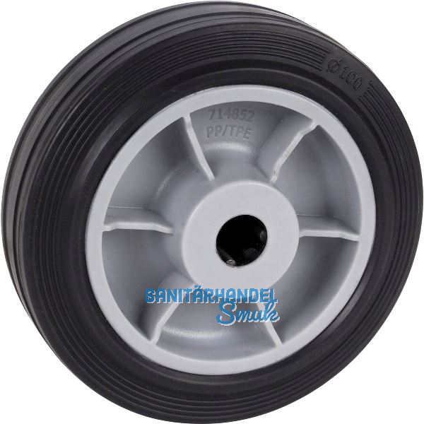 D�RNER + HELMER Rad TPE Polypropylen-Felge 100 mm 70 kg