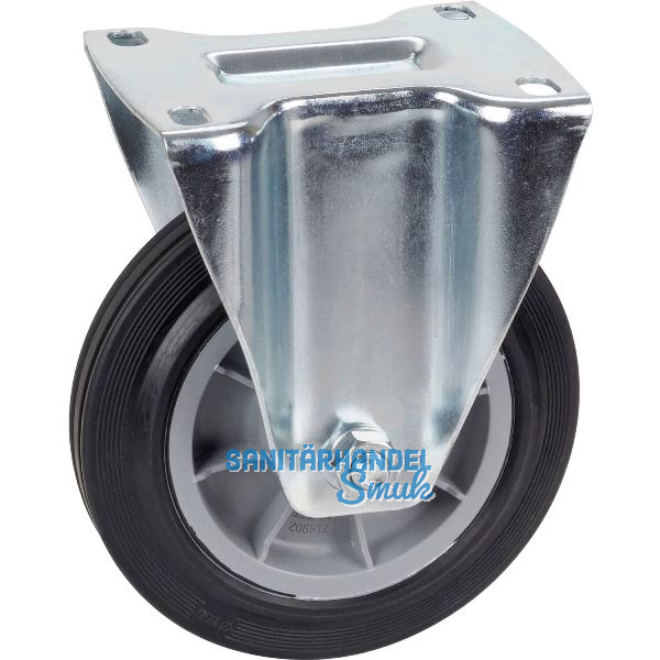 D�RNER + HELMER Bockrolle TPE PP-Felge 160 mm 150 kg