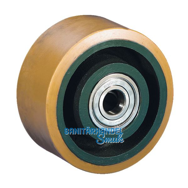 D�RNER + HELMER Rad Polyurethan Guss-Felge 100 mm 380 kg