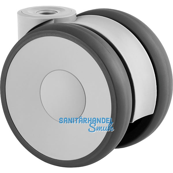 TENTE Lenkrolle Polyamid Schn�pperloch 75 mm 100 kg