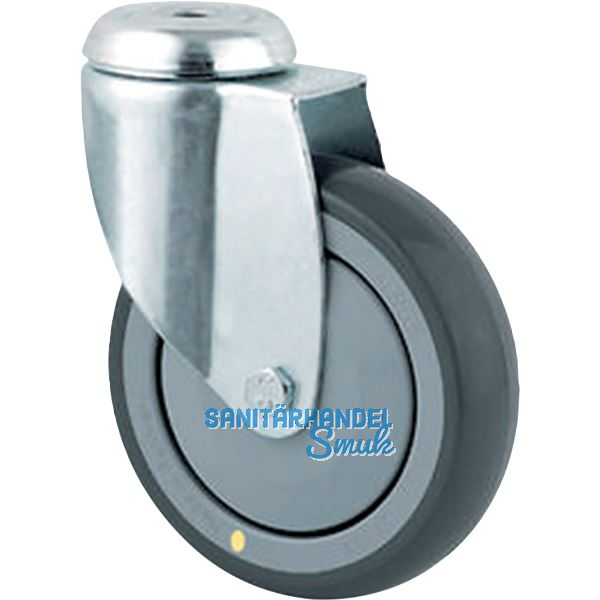 TENTE Lenkrolle TPR/Stahlblech 125 mm 100 kg