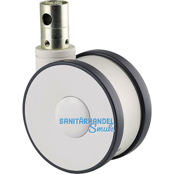 TENTE Lenkrolle PUR zentral total festellbar 125 mm 150 kg