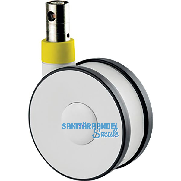 TENTE Lenkrolle PUR zentral total- und zentral richtungsfeststellbar 125 mm