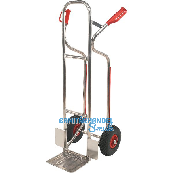 Alu Rodel luftbereift Tragkraft 200 kg Schaufelgr��e 200 x 300 mm