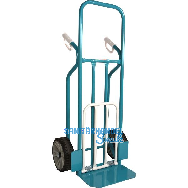 Stahl Rodel gesch�umte R�der Tragkraft 250 kg Schaufelgr��e 530 x 330 mm