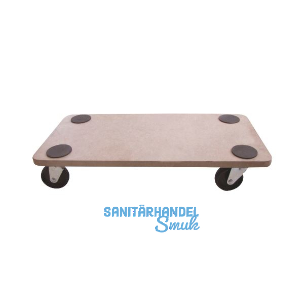 D�RNER + HELMER M�belroller Economy 590 x 290 mm m, Kunststoffrollen 200 kg