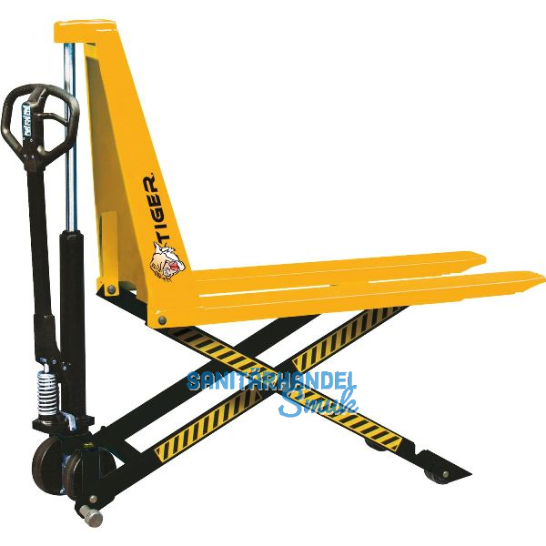 Scherenhubwagen Tiger� manuell Hubh�he 800 mm 1000 kg