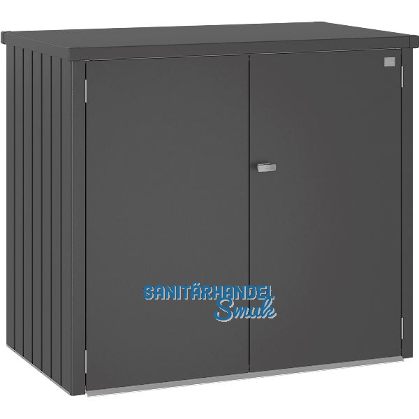 BIOHORT M�lltonnenbox Alex Duo dunkelgrau