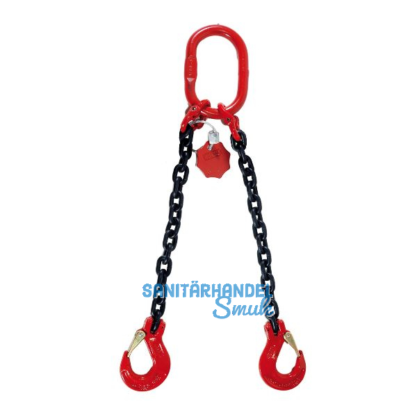 Kettengeh�nge 2-Strang L�nge 2 m Tragkraft 7500 kg inkl. Pr�fzeugnis