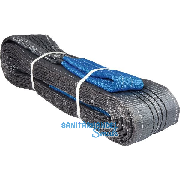 Hebeband Tragkraft 4000 kg grau L�nge 6 m Breite 120 mm