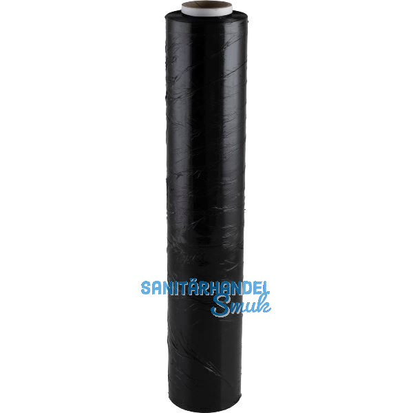 Wickelfolie schwarz Breite 500 mm 20 my