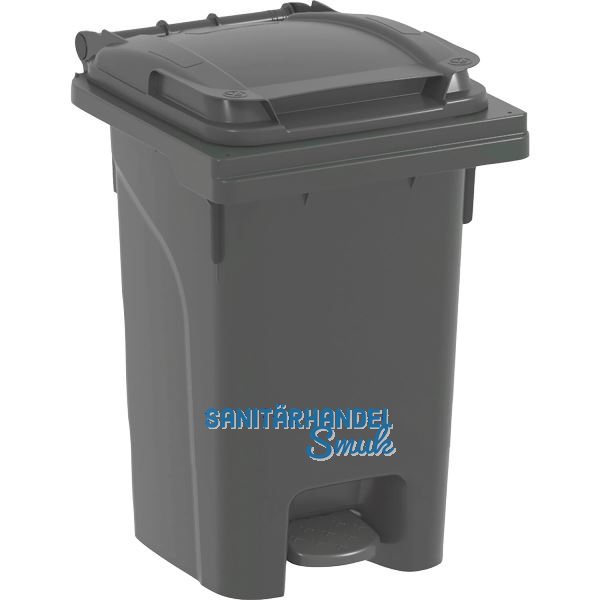 M�lltonne 60 Liter Kunststoff hellgrau Urban Pro